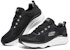 Skechers Dlux Fitness 'Hitam Putih' 232359-BKW