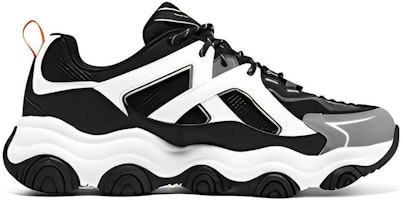 Skechers D‘LITES 啵啵熊 防滑耐磨 低筒 爸爸鞋 黑白 Order Skechers D‘LITES 啵啵熊 防滑耐磨 低筒 爸爸鞋 黑白