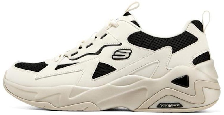 Skechers D'LITES Hyper Burst 'Cream White Black' 894177-NTBK Buy Skechers D'LITES Hyper Burst 'Cream White Black' 894177-NTBK
