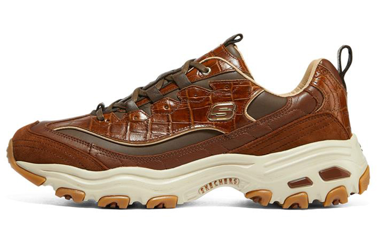 Skechers D'lites 'Cognac Retro Dad Shoe'