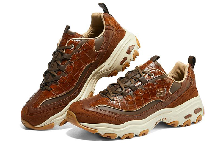 Skechers D'lites 'Cognac Retro Dad Shoe' 圖 3