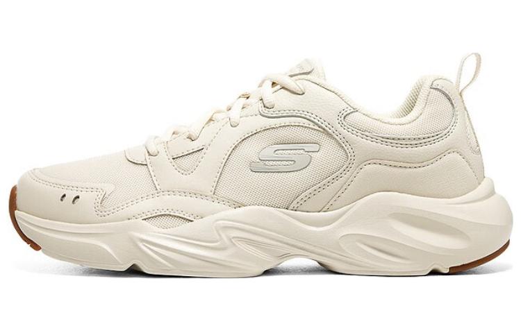 Skechers D'LITES 'Cream White'