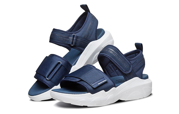 Skechers D'Lites 'Fashion Sport Sandal Blue' 圖 4