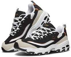 スケッチャーズ D'Lites 1.0 黒/金 666114-BKGD Shop スケッチャーズ D'Lites 1.0 黒/金 666114-BKGD