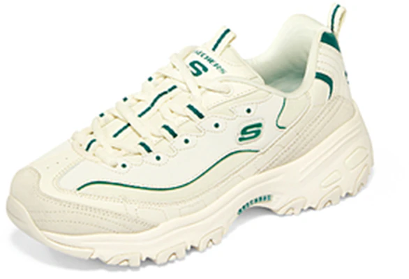スケッチャーズ D'Lites 1.0 クリームホワイト/グリーン 894112-NTGR Lookbook スケッチャーズ D'Lites 1.0 クリームホワイト/グリーン 894112-NTGR