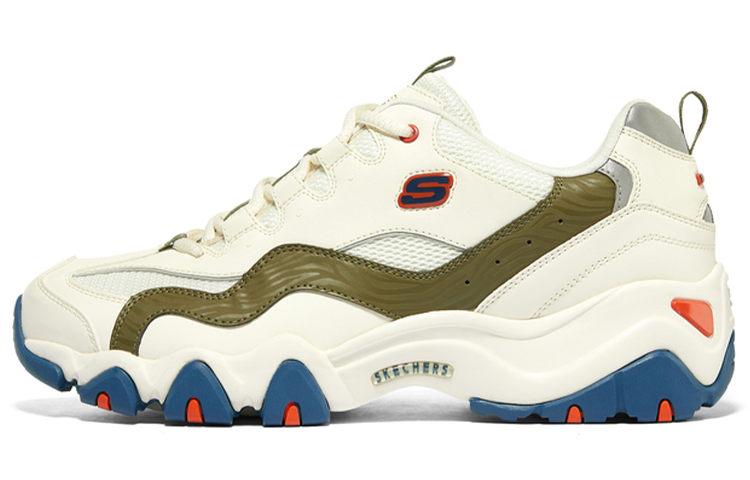 Skechers D'Lites 4.0 'Beige Green Blue'