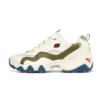 Skechers D'Lites 4.0 'Beige Green Blue'