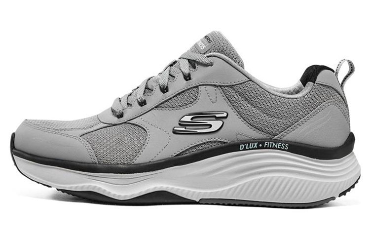 Skechers D'Lites 'Grey Low-Top Fitness'