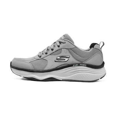 Skechers D'Lites 'Grey Low-Top Fitness'