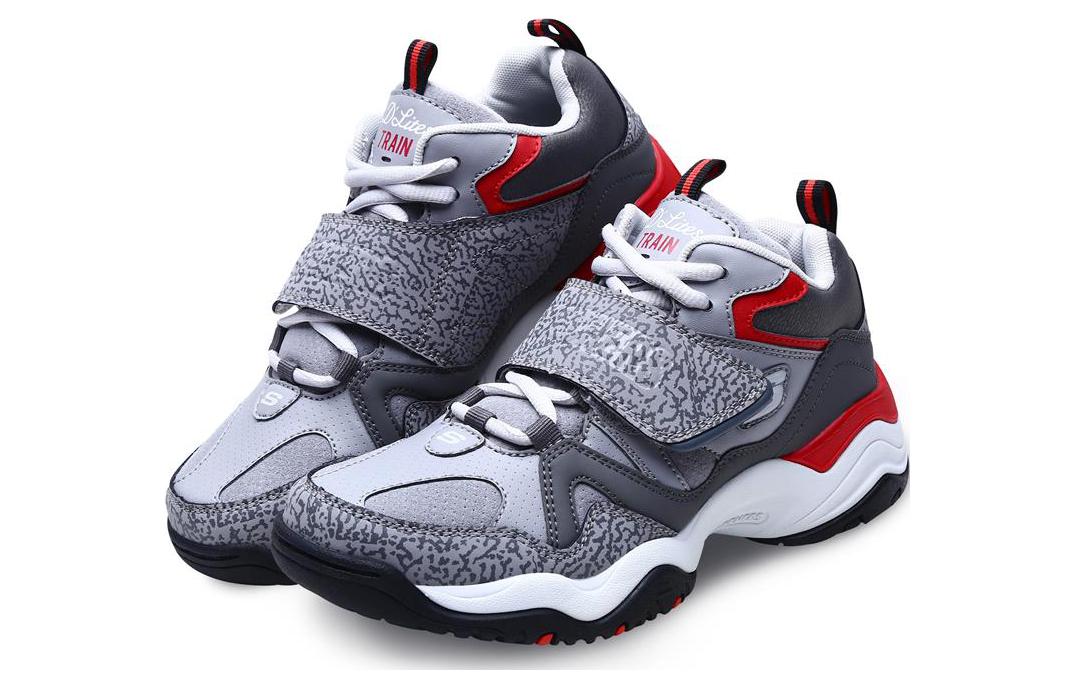 Skechers D'Lites 'Grey Red' 圖 3