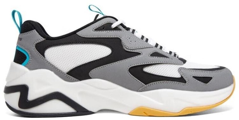 Skechers D'Lites Hyper Burst 'Grey White Multi' 894253-BKSR Order Skechers D'Lites Hyper Burst 'Grey White Multi' 894253-BKSR