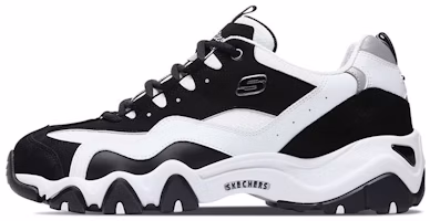 Skechers D'Lites 2.0 low Sports Shoes Black/White 666049-BKW Skechers D'Lites 2.0 low Sports Shoes Black/White 666049-BKW