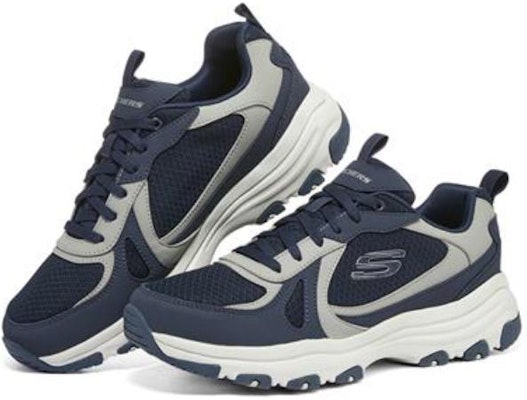 Skechers DLITES I-Conik 'Navy Grey' Sneakers Casual Pria/Wanita 8790096-NVGY Lookbook Skechers DLITES I-Conik 'Navy Grey' Sneakers Casual Pria/Wanita 8790096-NVGY