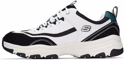 Skechers D'Lites I-Conik Low-Top Sneakers White/Black 8790091-WBK Skechers D'Lites I-Conik Low-Top Sneakers White/Black 8790091-WBK