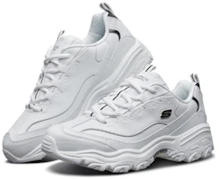 Lookbook Skechers D'Lites 10 White 52676-WBK