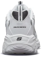 Shop Skechers D'Lites 10 White 52676-WBK
