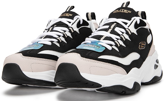 Skechers Dlites 4.0 'Negro Oro Multicolor' 237226-BKGD Lookbook Skechers Dlites 4.0 'Negro Oro Multicolor' 237226-BKGD