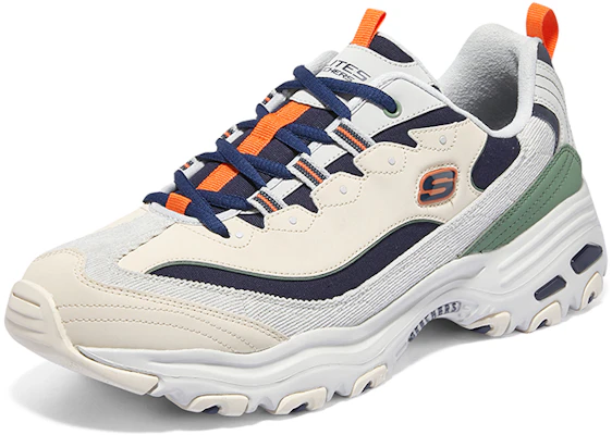 Kasut Skechers DLites 1.0 Chunky 'Beige Navy' 894265-GYNV Lookbook Kasut Skechers DLites 1.0 Chunky 'Beige Navy' 894265-GYNV