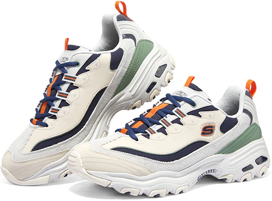 Kasut Skechers DLites 1.0 Chunky 'Beige Navy' 894265-GYNV Shop Kasut Skechers DLites 1.0 Chunky 'Beige Navy' 894265-GYNV