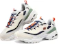 Shop Kasut Skechers DLites 1.0 Chunky 'Beige Navy' 894265-GYNV