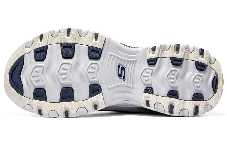 Details for Kasut Skechers DLites 1.0 Chunky 'Beige Navy' 894265-GYNV