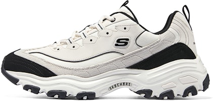 Skechers DLites 1.0 Chunky Shoes 'Beige Black' 894265-NTBK Skechers DLites 1.0 Chunky Shoes 'Beige Black' 894265-NTBK
