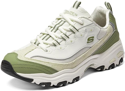 Skechers D'Lites Varsity Spirit Zapatillas 'Blanco Beige Verde' 894282-WMLT Lookbook Skechers D'Lites Varsity Spirit Zapatillas 'Blanco Beige Verde' 894282-WMLT