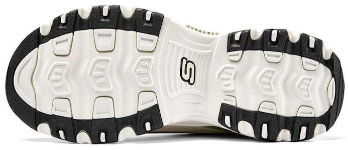 Skechers D'Lites Varsity Spirit Zapatillas 'Blanco Beige Verde' 894282-WMLT Details for Skechers D'Lites Varsity Spirit Zapatillas 'Blanco Beige Verde' 894282-WMLT