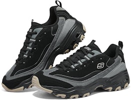 Skechers 奶茶熊烏山可可 舒適百搭 輕便透氣 低筒 爸爸鞋 男款 黑色 Shop Skechers 奶茶熊烏山可可 舒適百搭 輕便透氣 低筒 爸爸鞋 男款 黑色