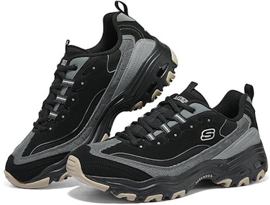 Skechers 奶茶熊烏山可可 舒適百搭 輕便透氣 低筒 爸爸鞋 男款 黑色 Shop Skechers 奶茶熊烏山可可 舒適百搭 輕便透氣 低筒 爸爸鞋 男款 黑色