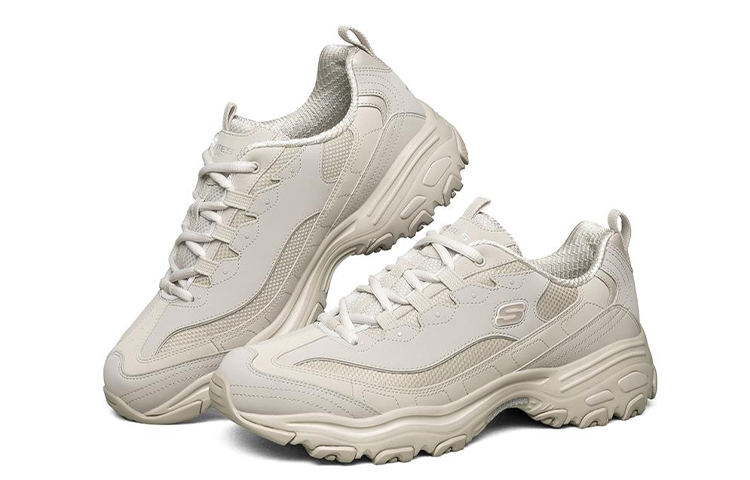 Lookbook Skechers D'lites Kasut Lari Fesyen Pelbagai Warna 52675-NAT