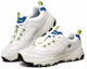 Lookbook Skechers 斯凯奇 D'Lites I-Conik 低帮跑鞋 白色/蓝色 8790091-WBLU