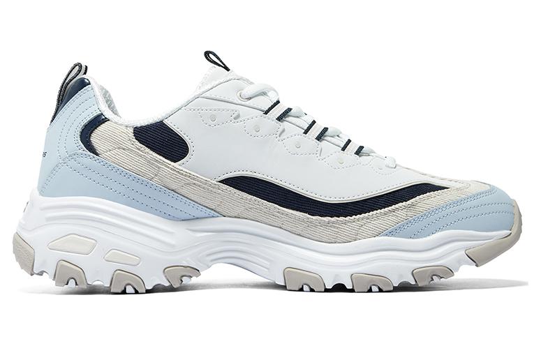 Order Zapatillas Skechers D'Lites Varsity Spirit 'Blanco Beige Azul'. 894282-NTNV