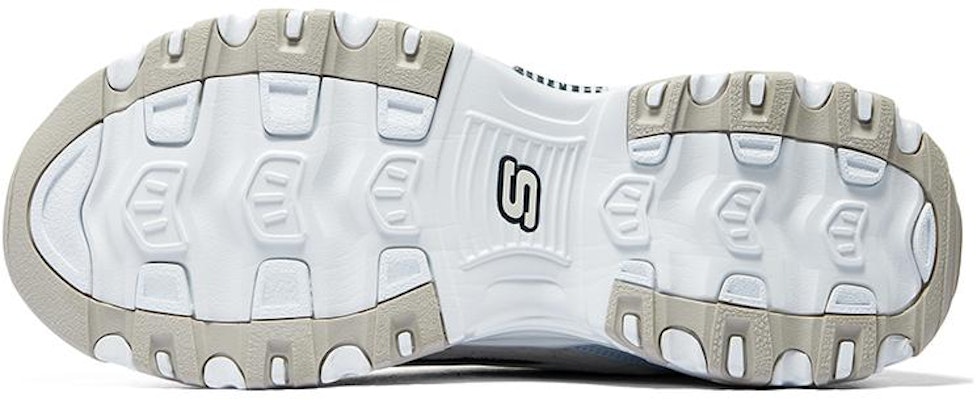 스케쳐스 딜라이트 바시티 스피릿 스니커즈 '화이트 베이지 블루' 894282-NTNV Details for 스케쳐스 딜라이트 바시티 스피릿 스니커즈 '화이트 베이지 블루' 894282-NTNV