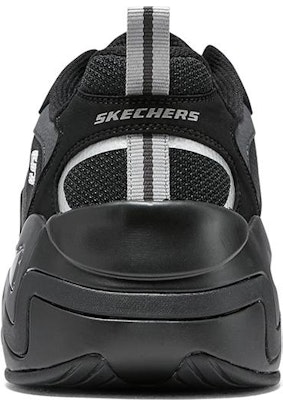 Skechers DLites Kasut Larian 'Hitam Kelabu' 894253-BBK Lookbook Skechers DLites Kasut Larian 'Hitam Kelabu' 894253-BBK