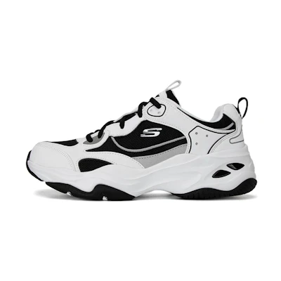 Skechers DLites 4.0 'White Black Grey'
