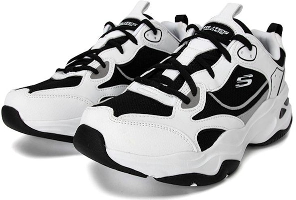 스케쳐스 딜라이트 4.0 '화이트 블랙 그레이' 894249-WBK Lookbook 스케쳐스 딜라이트 4.0 '화이트 블랙 그레이' 894249-WBK