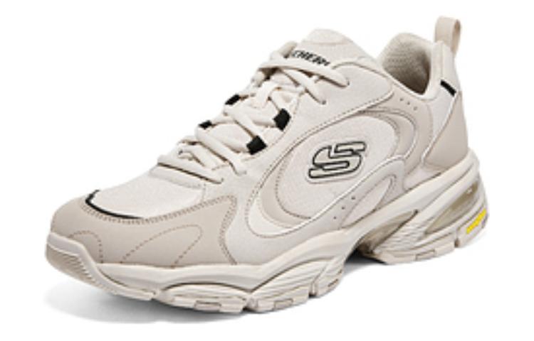 Skechers D'lites Shoes 'Beige White' 圖 3