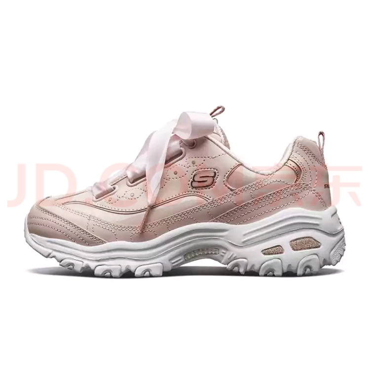 Buy Skechers D'Lites 'Silky Bows Pink Panda' Wanita 11976