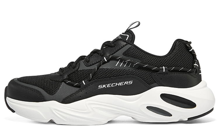 Skechers D'Lites 'Black White'