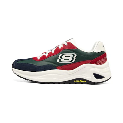 Skechers D'lites Wave 'Green Red Black'