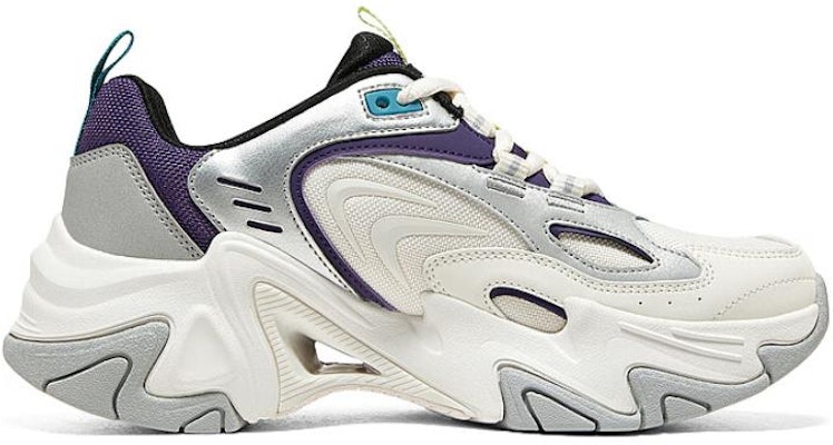 (Women) Skechers D'Lites Stamina Shoes 'White Silver Purple' 896261-WMLT Order (Women) Skechers D'Lites Stamina Shoes 'White Silver Purple' 896261-WMLT