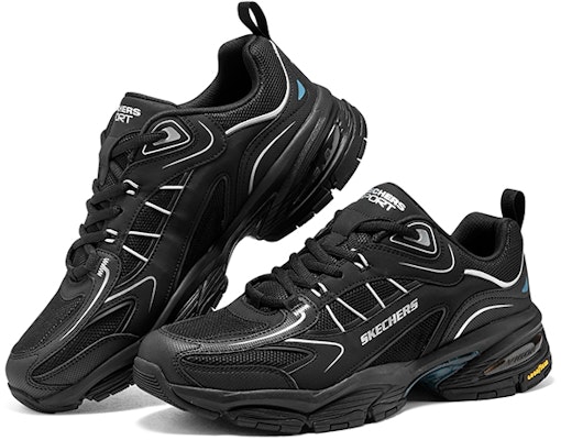 Skechers D‘LITES 星野系列 減震防滑耐磨 低筒 跑步鞋 男款 黑色 Shop Skechers D‘LITES 星野系列 減震防滑耐磨 低筒 跑步鞋 男款 黑色