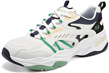 Skechers D'Lites 'Yuan Qi Bear Citrus' Lelaki Wanita Kasual Sneakers 894201-WMLT Lookbook Skechers D'Lites 'Yuan Qi Bear Citrus' Lelaki Wanita Kasual Sneakers 894201-WMLT