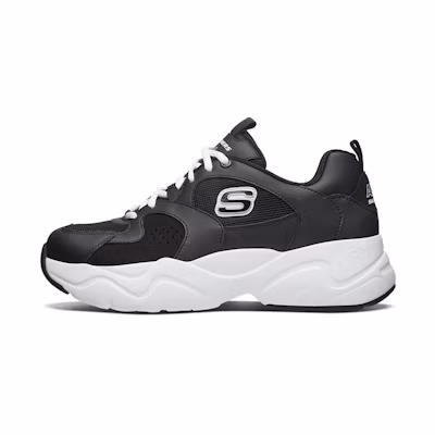 Skechers D'lites Airy 2.0 'Black Versatile Low-Top'