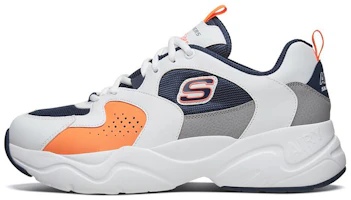 Skechers D'Lites Airy 2.0 'Orange Dad Shoe' 999228-WBOR Skechers D'Lites Airy 2.0 'Orange Dad Shoe' 999228-WBOR