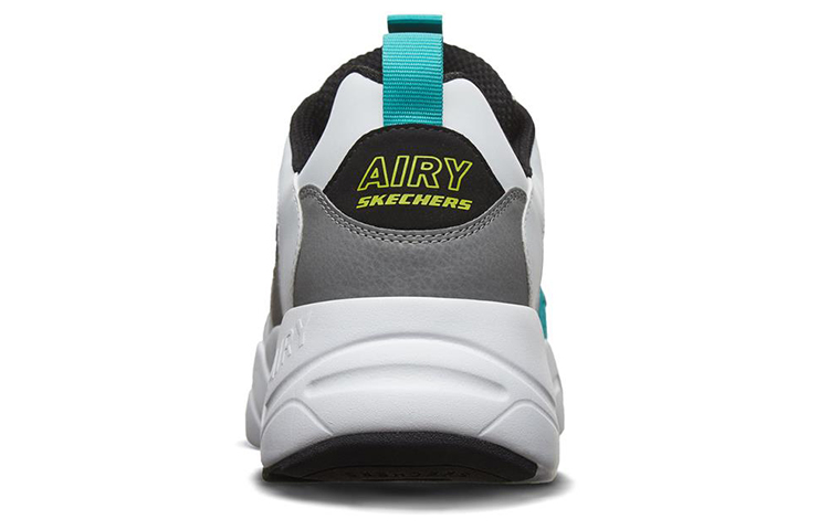 Shop Skechers D''Lites Airy 2.0 ''Wit Blauw Zwart'' 999228-WBKT