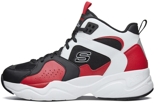 Skechers D''Lites Airy 2.0 Hardloopschoenen Zwart/Rood 999304-BKWR Buy Skechers D''Lites Airy 2.0 Hardloopschoenen Zwart/Rood 999304-BKWR
