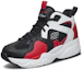 Lookbook Skechers D''Lites Airy 2.0 Hardloopschoenen Zwart/Rood 999304-BKWR