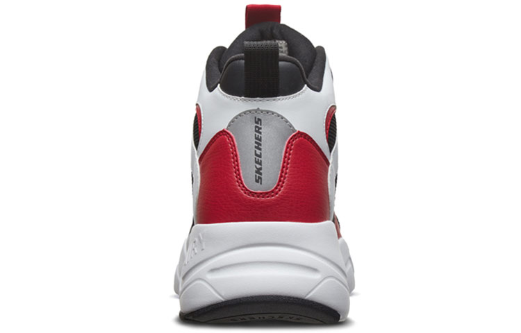 Shop Skechers D''Lites Airy 2.0 Hardloopschoenen Zwart/Rood 999304-BKWR